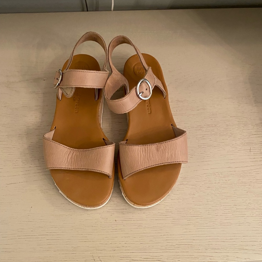 Paul Green leather sandal with buckle, 7